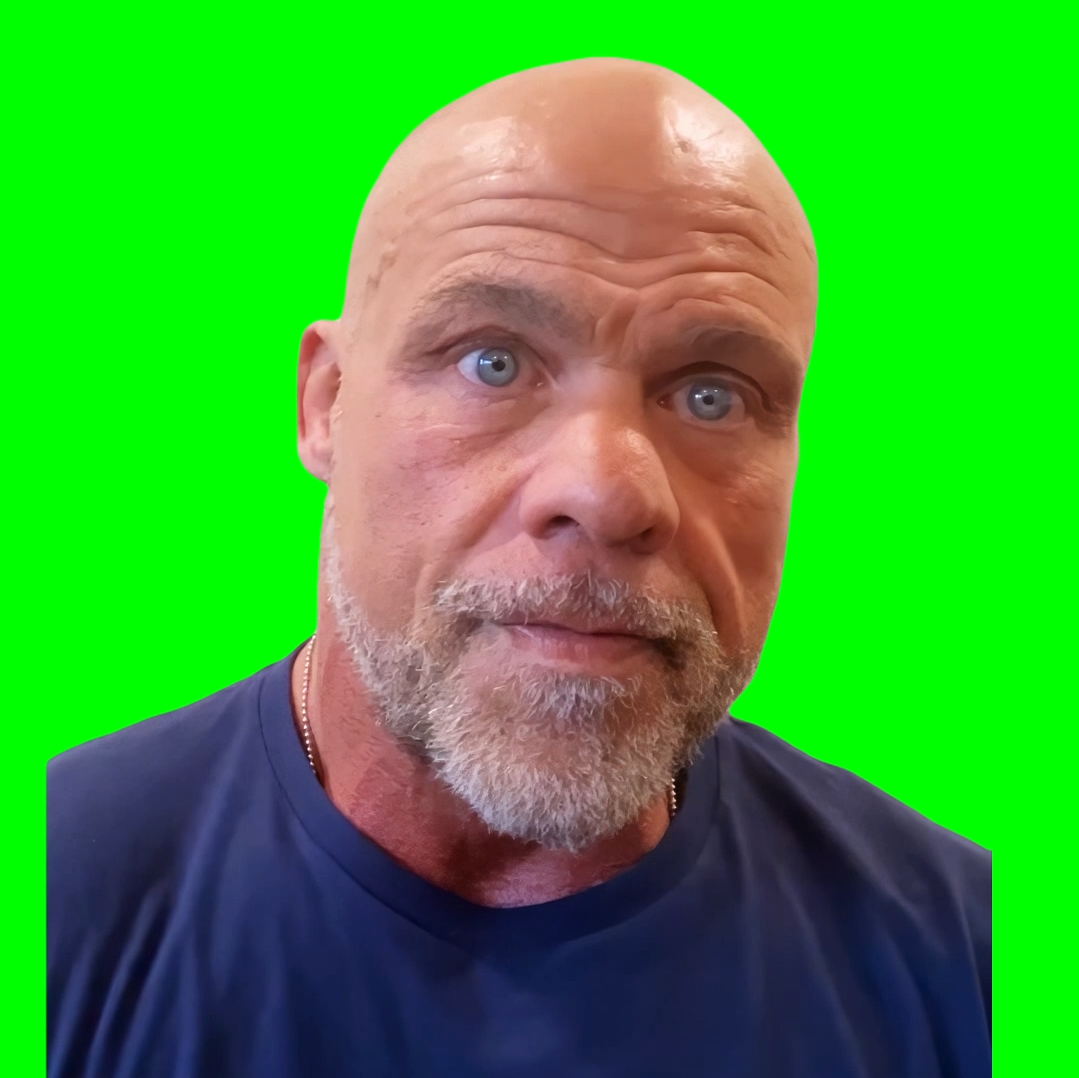 Kurt Angle Stare meme Part 3 (Green Screen) - CreatorSet