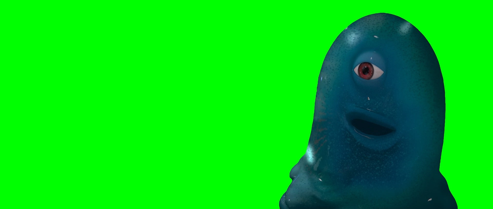 blob aliens vs monsters B.O.B. Staring meme