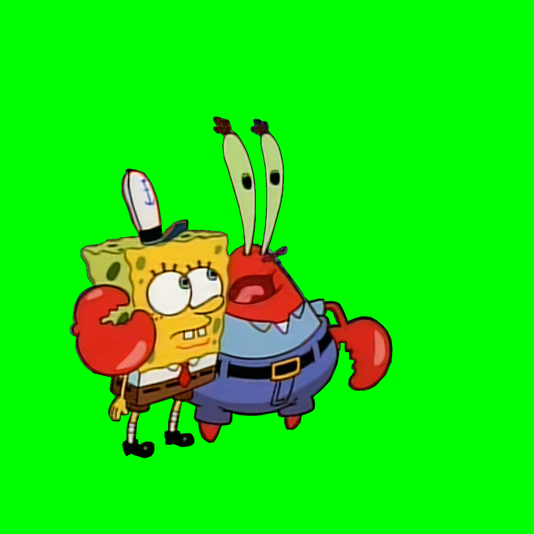 This is Your Natural Habitat! SpongeBob meme - SpongeBob SquarePants (Green Screen)