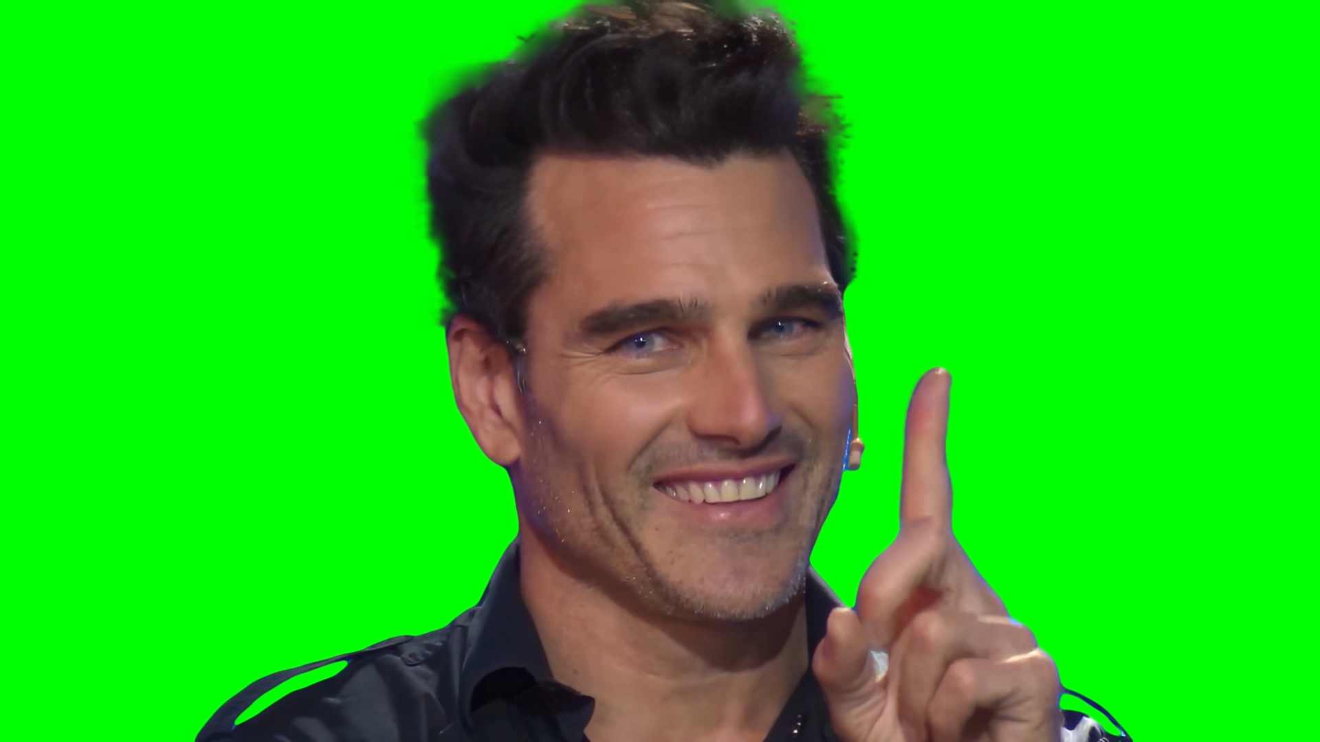 Hernan Drago Mewing meme - Hernan Drago Mogging meme (Green Screen)