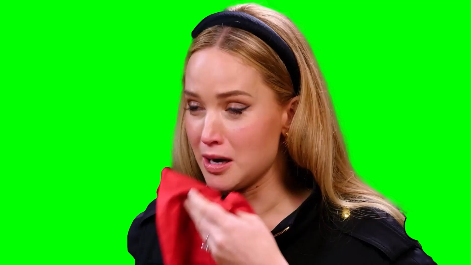 What do you mean? - Jennifer Lawrence meme (Green Screen)