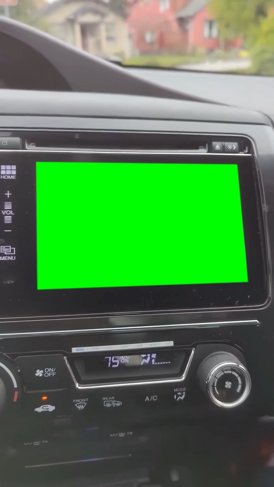 Playing CS2 in Honda Civic meme (Green Screen)