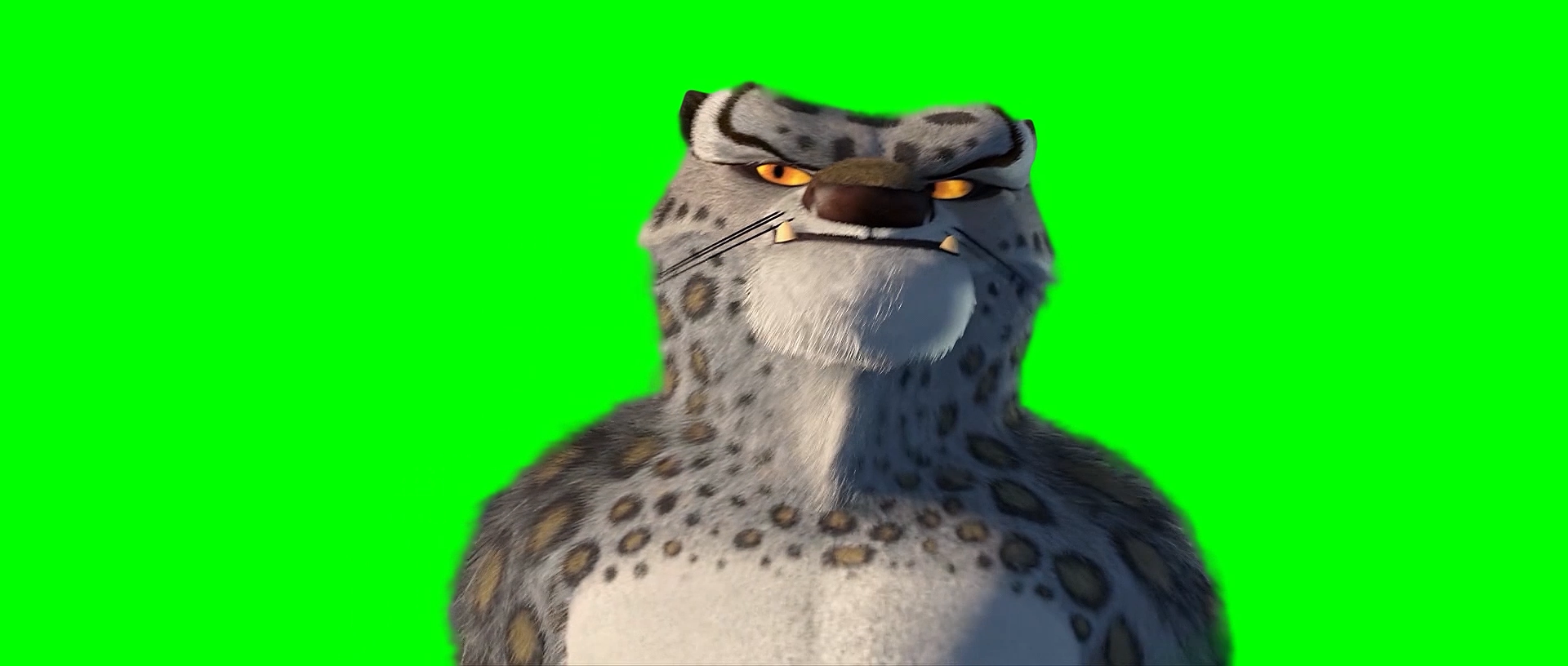 Our Battle Will Be Legendary! Tai Lung meme - Kung Fu Panda (Green Screen)