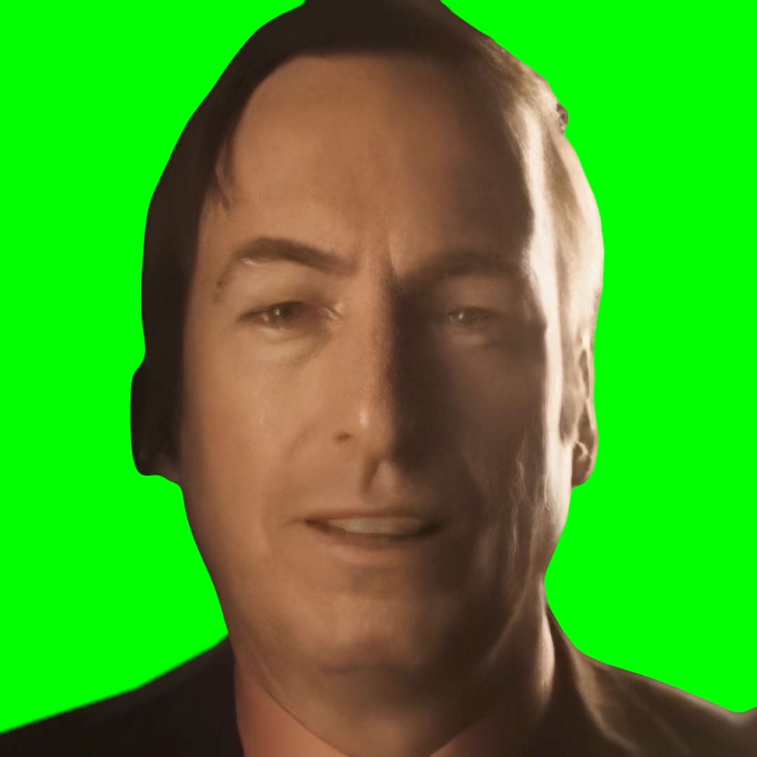 Saul Goodman singing Feliz Navidad  (Green Screen)