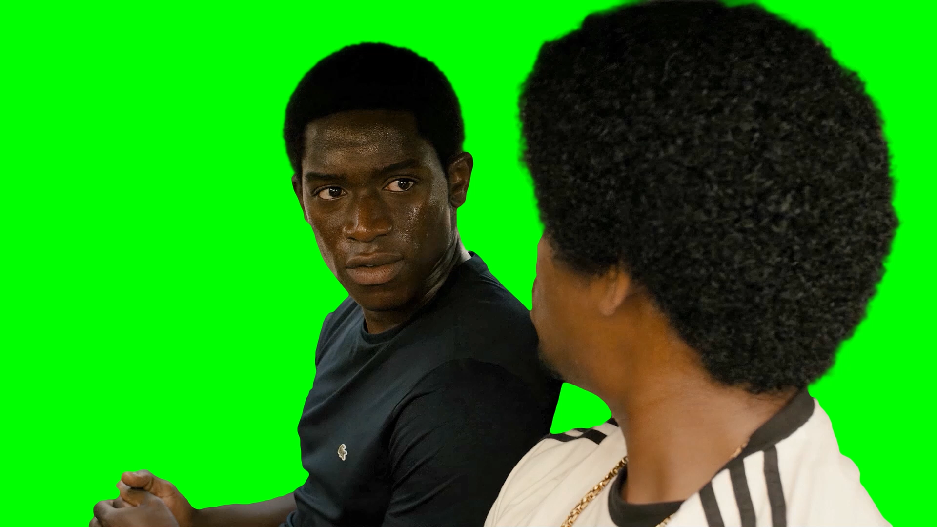 I BUILT THIS SHIT, ME! BRICK BY BRICK! meme - Snowfall (Green Screen)