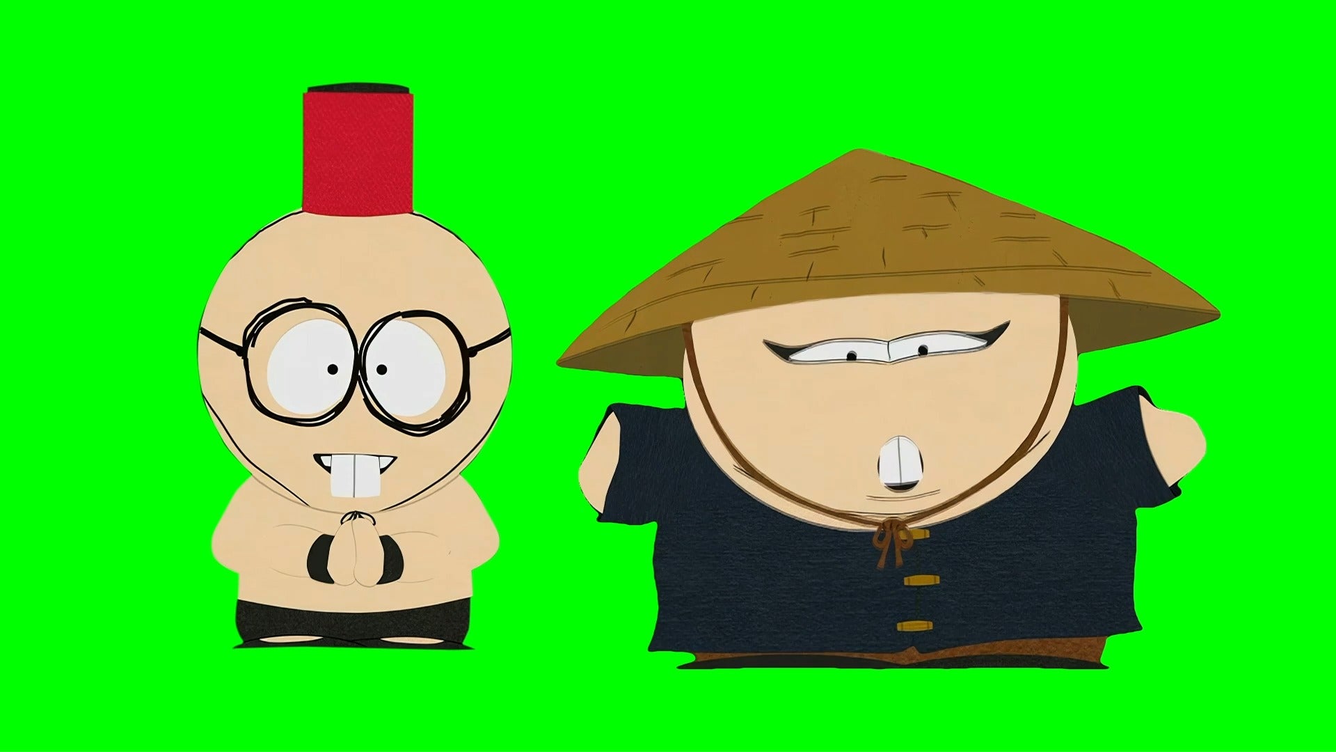 South Park “So Nice To See Other Chinese People!” meme (Green Screen)