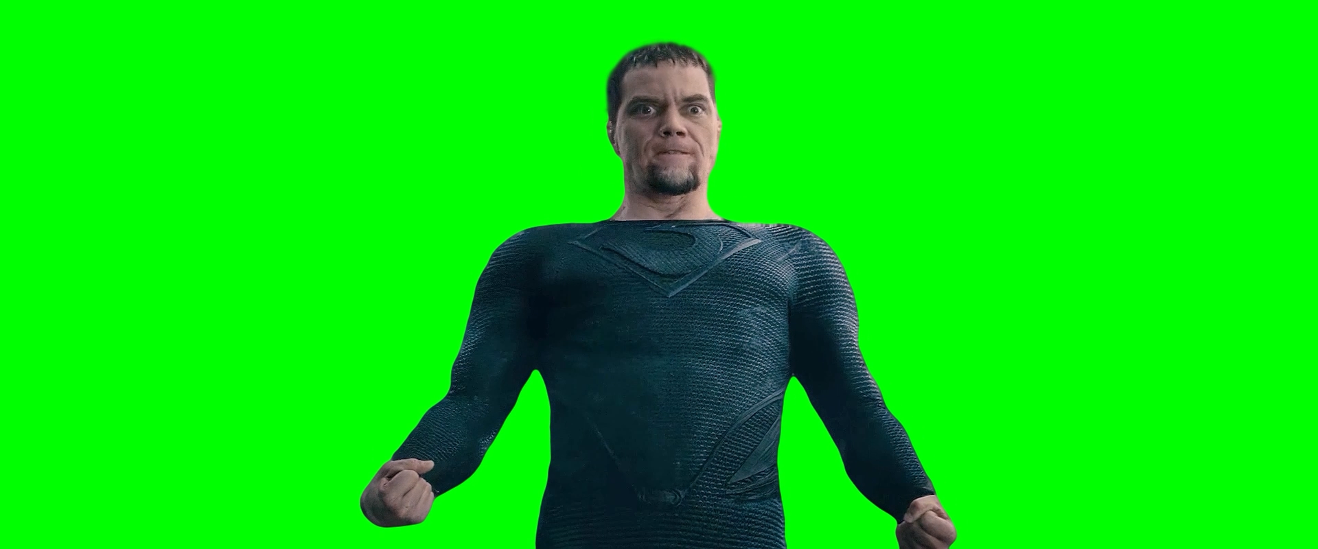 General Zod Removing his Armor meme - Man of Steel (Green Screen)