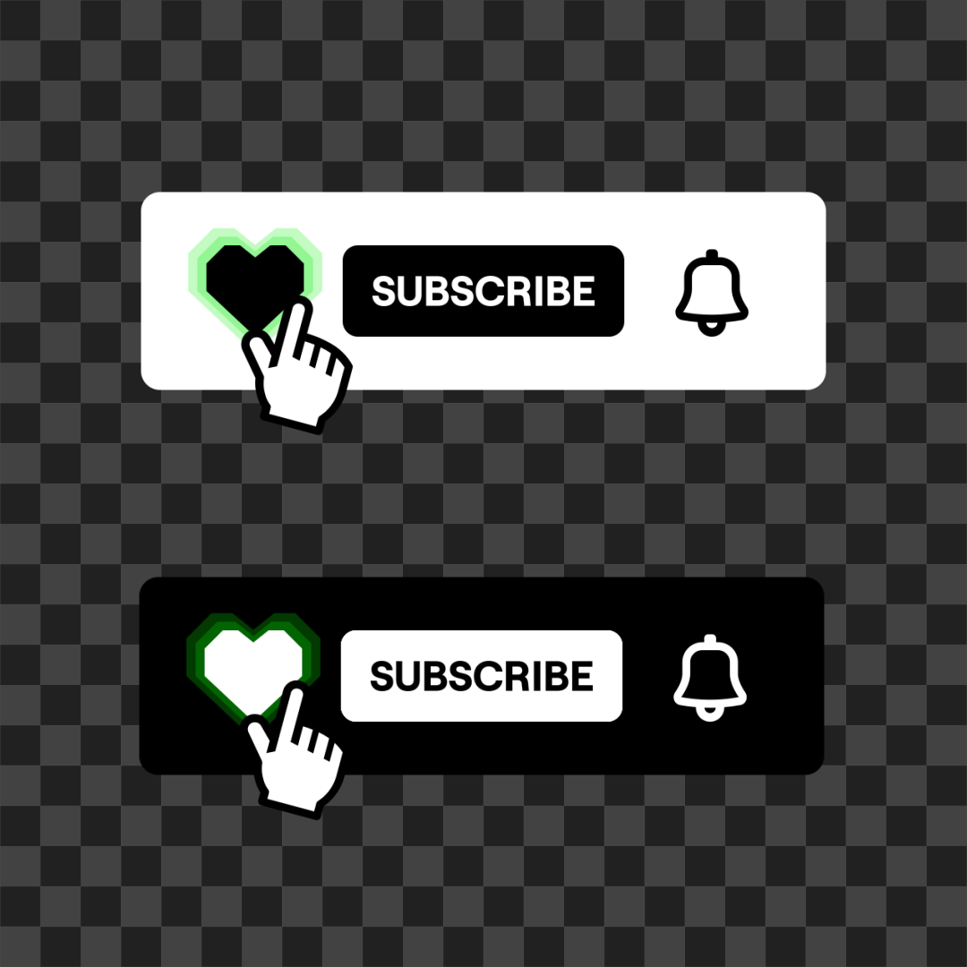 Kick Subscribe Button Kick – CreatorSet