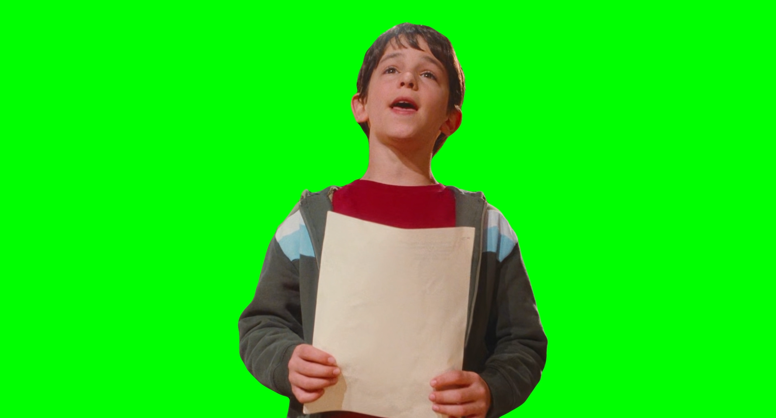 Children singing 