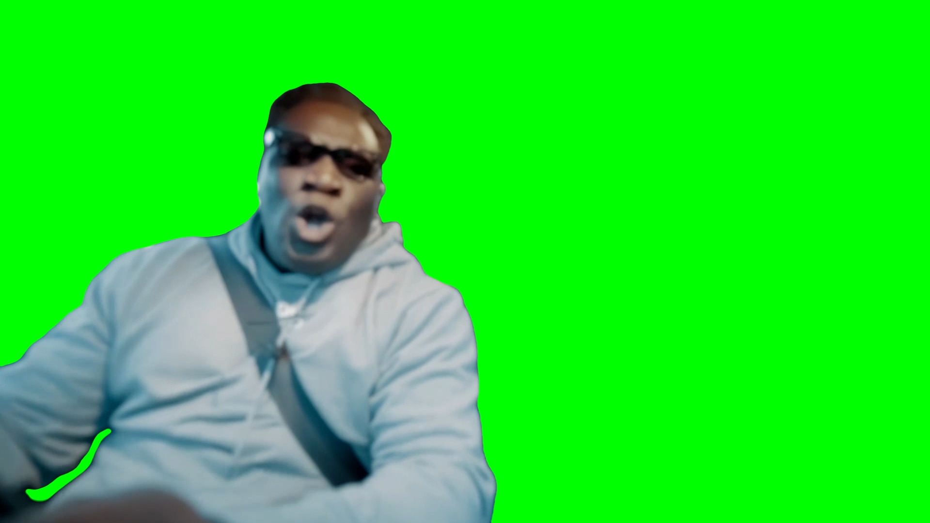 YOU AIN'T SHIFTING LIKE ME! - DMO Deejay driving meme (Green Screen)