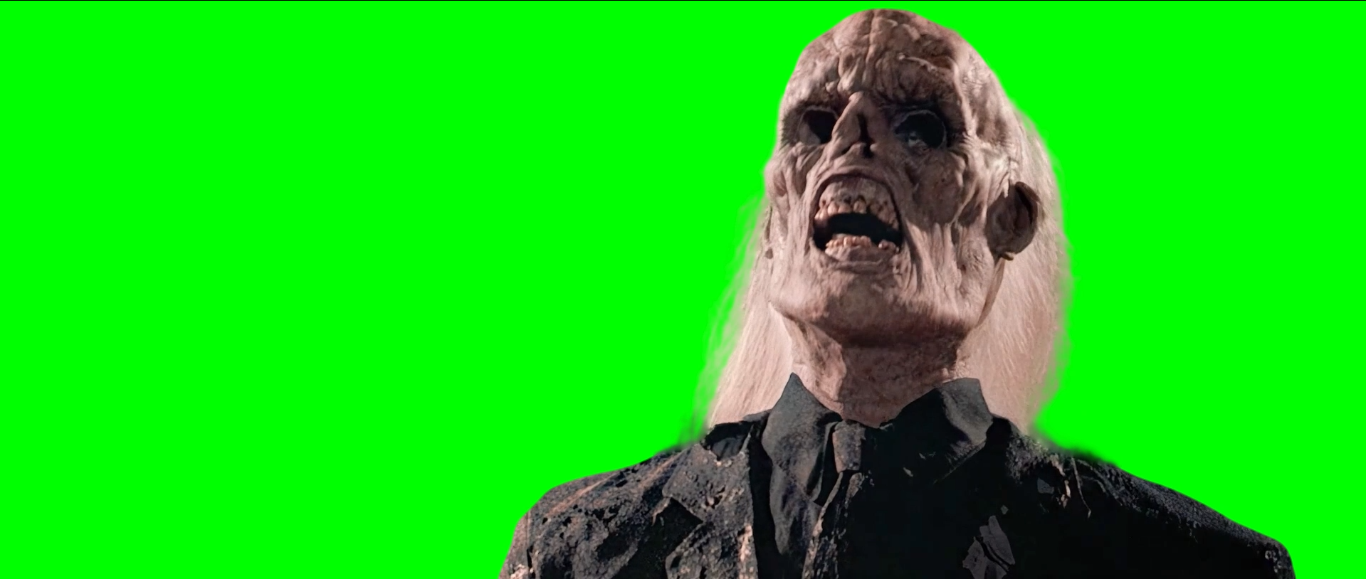 I'll Just Wait Here Morphing Skeleton meme - Indiana Jones (Green Screen)