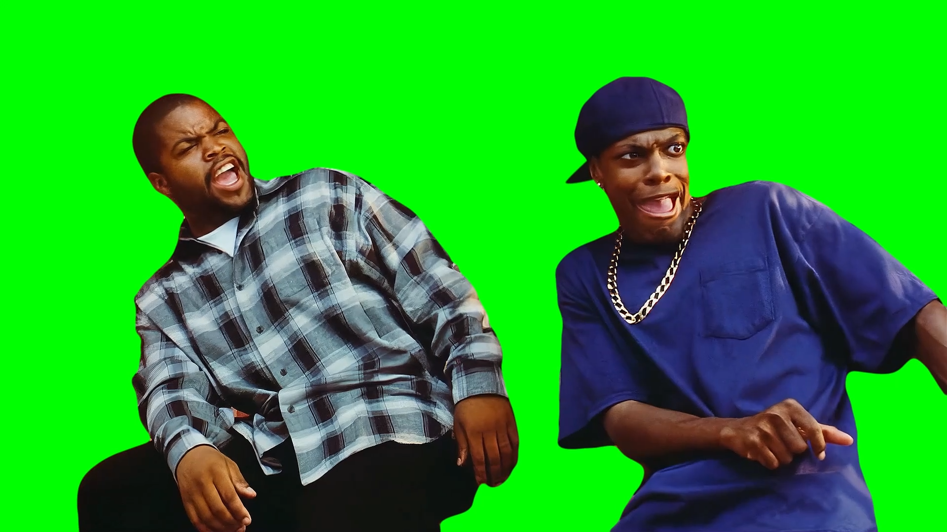 Ice Cube and Chris Tucker saying 