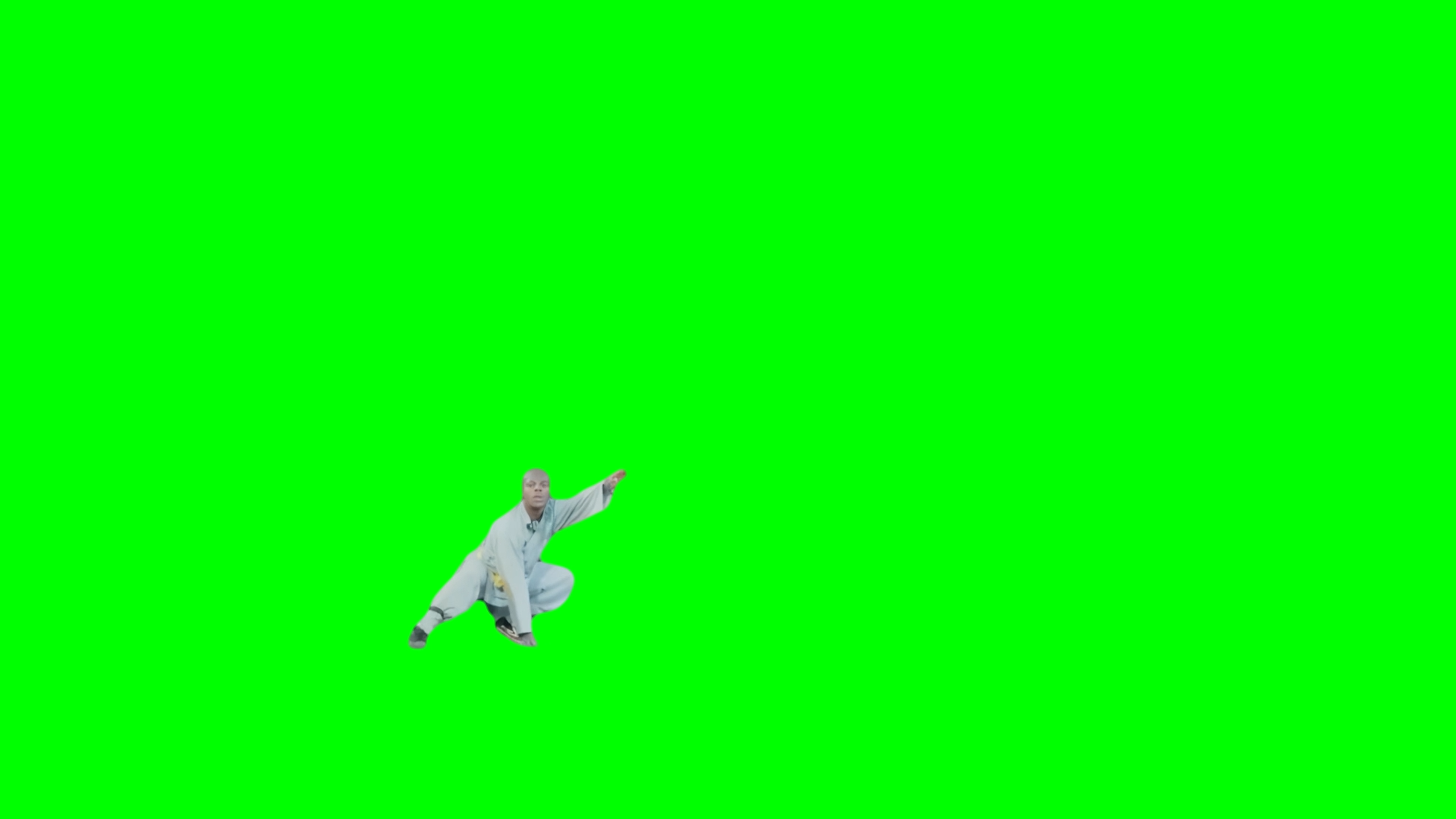 IShowSpeed doing Kung Fu in China meme  (Green Screen)