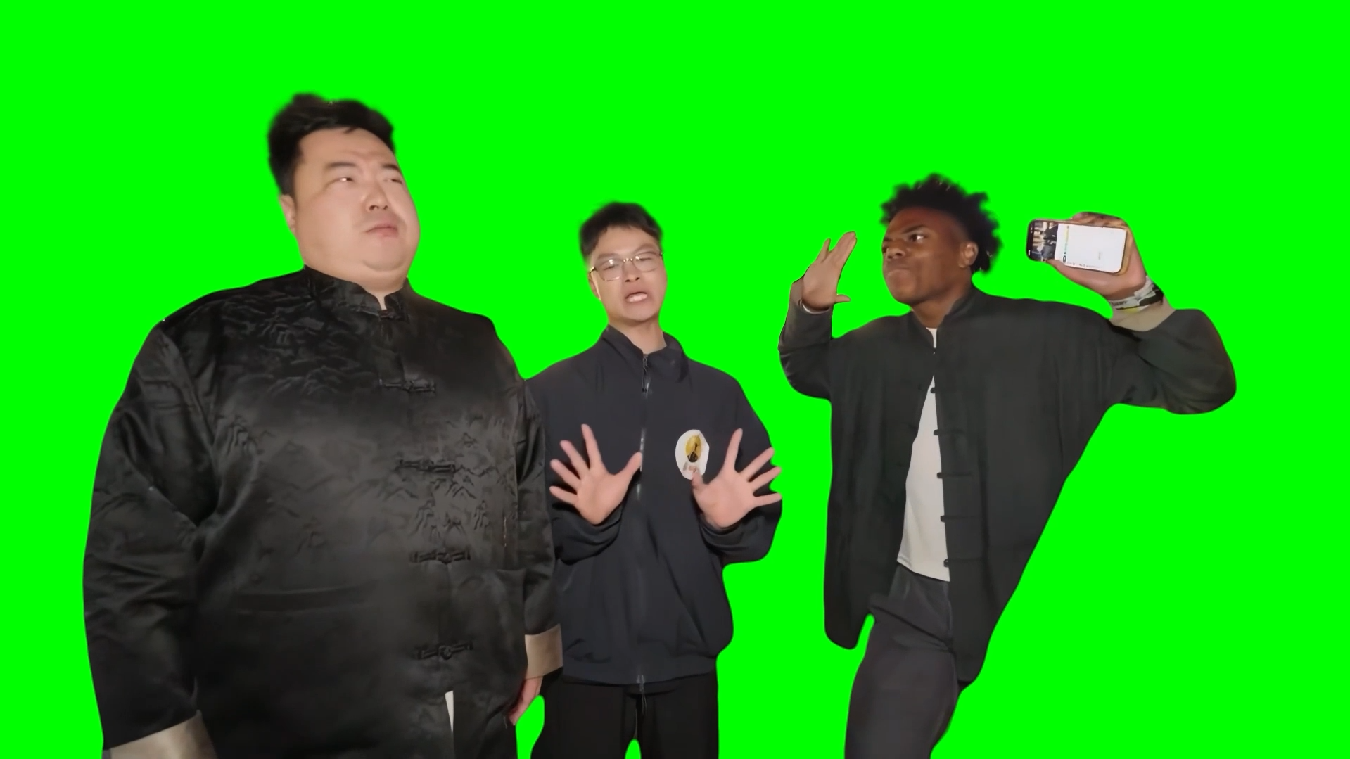 TrumpByRyan and Tony LC Sign doing Trump impression with Speed meme (Green Screen)