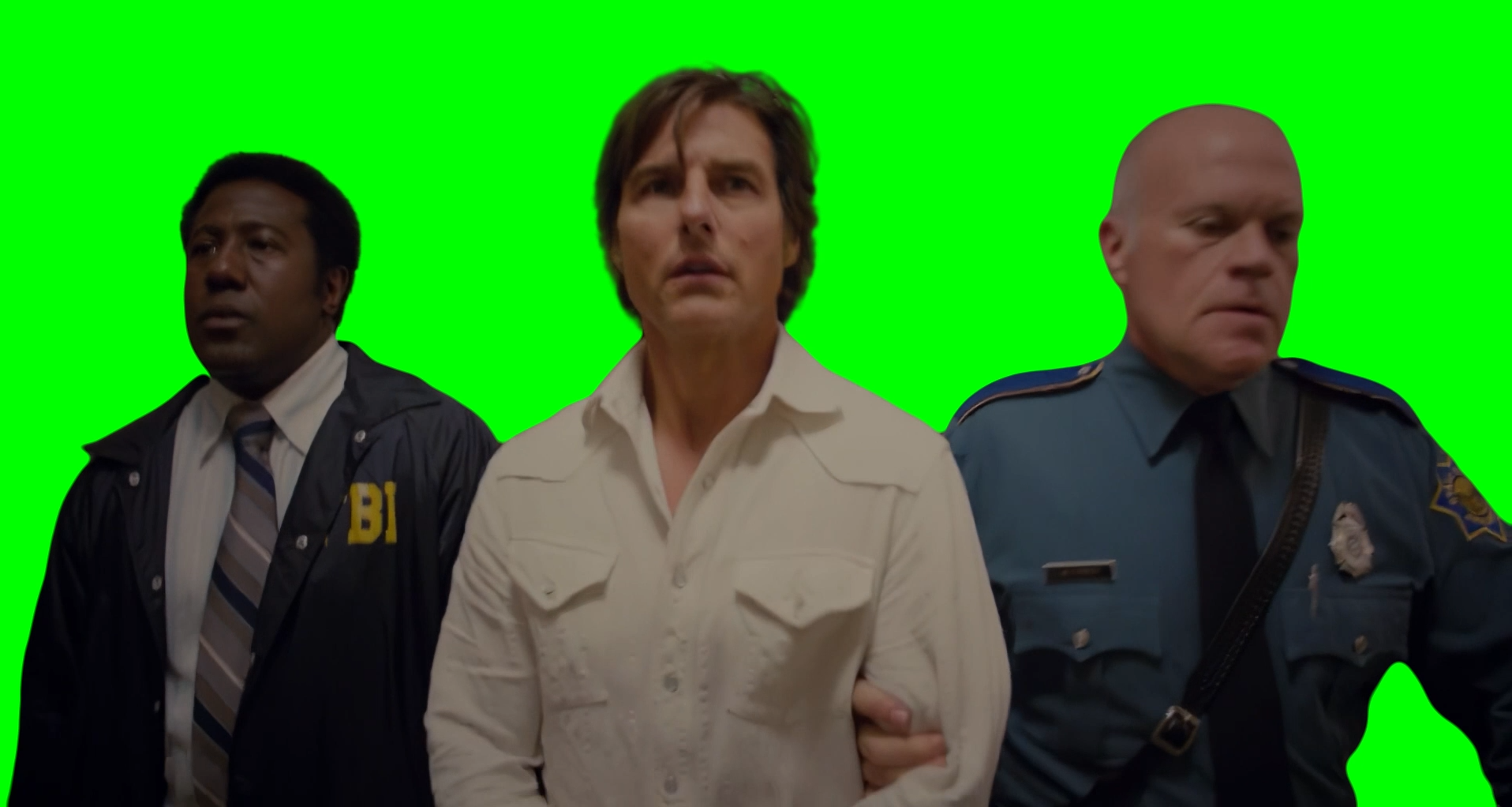 Tom Cruise gets Arrested by the FBI meme (Green Screen)