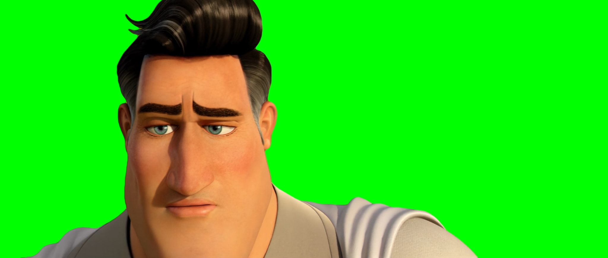 Metro Man Super Speed Scene meme - Megamind (Green Screen) – CreatorSet