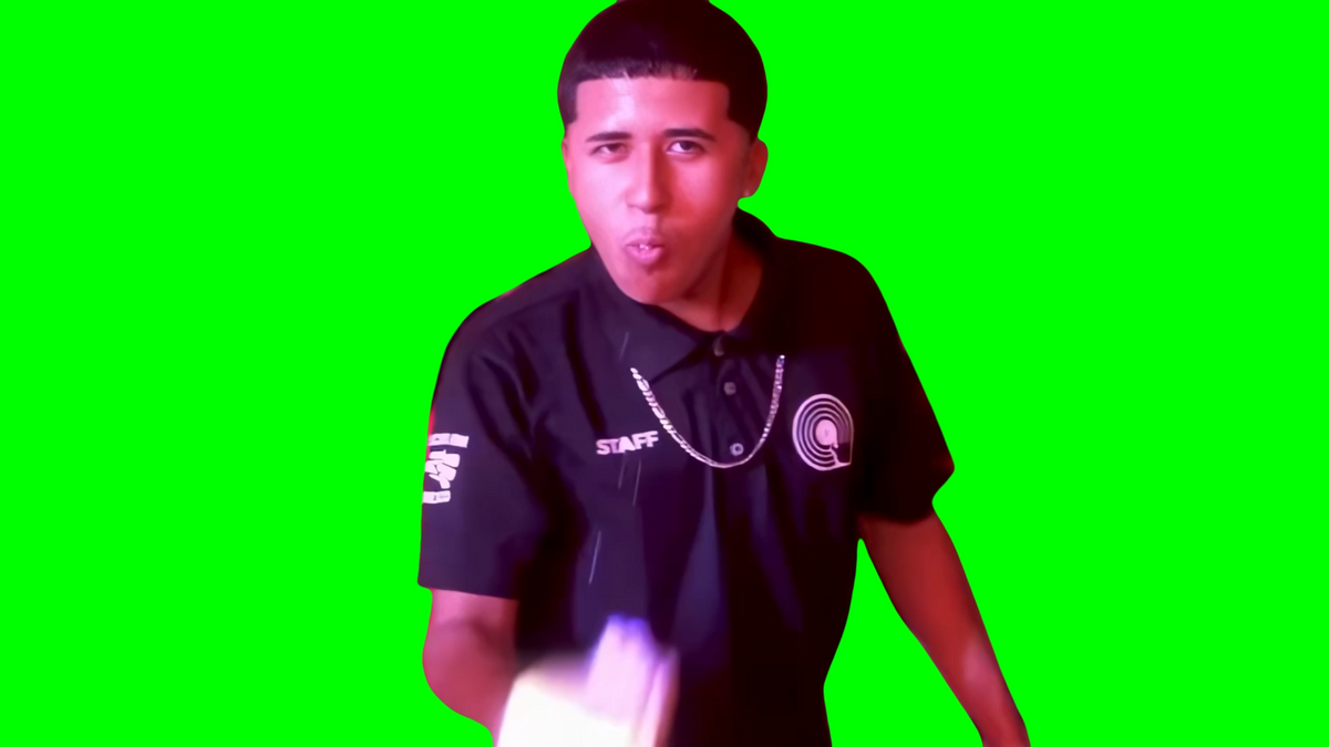Mexican Guy Dancing While Eating meme (Green Screen) – CreatorSet