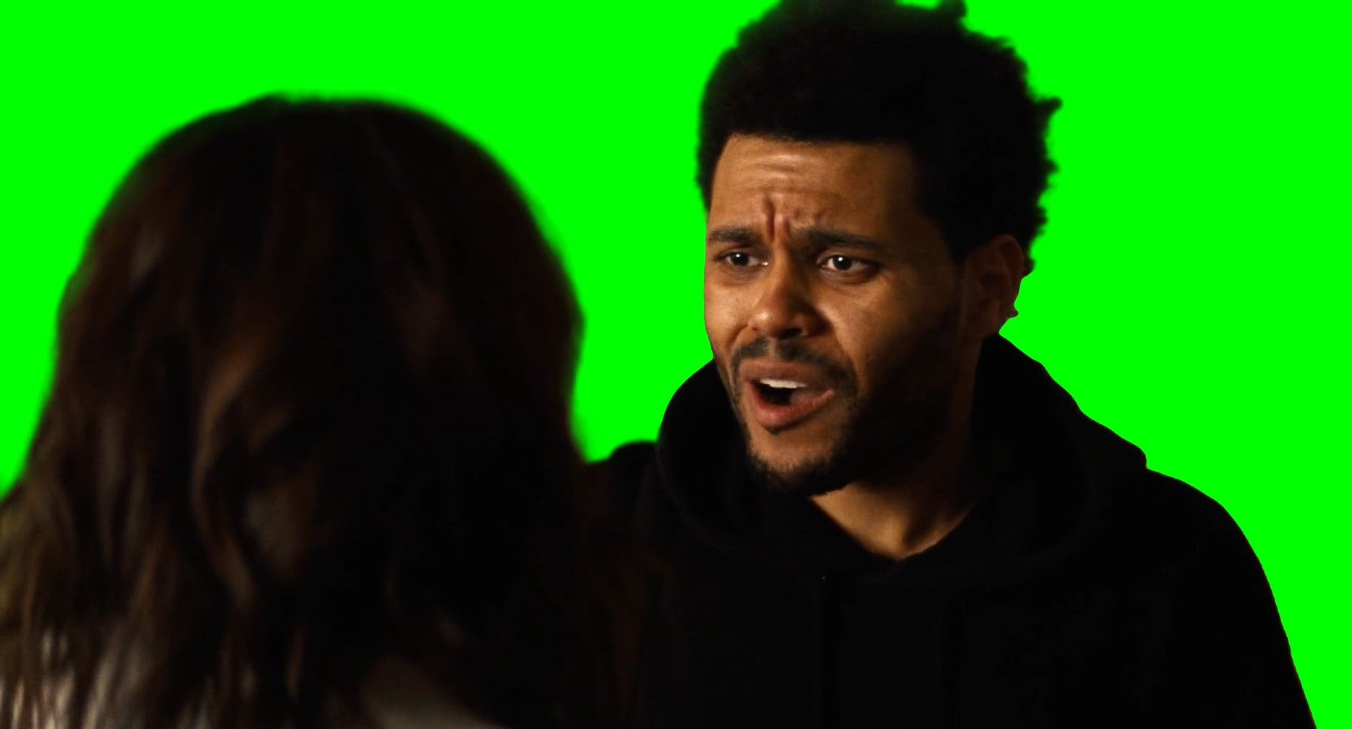 The Weeknd saying 