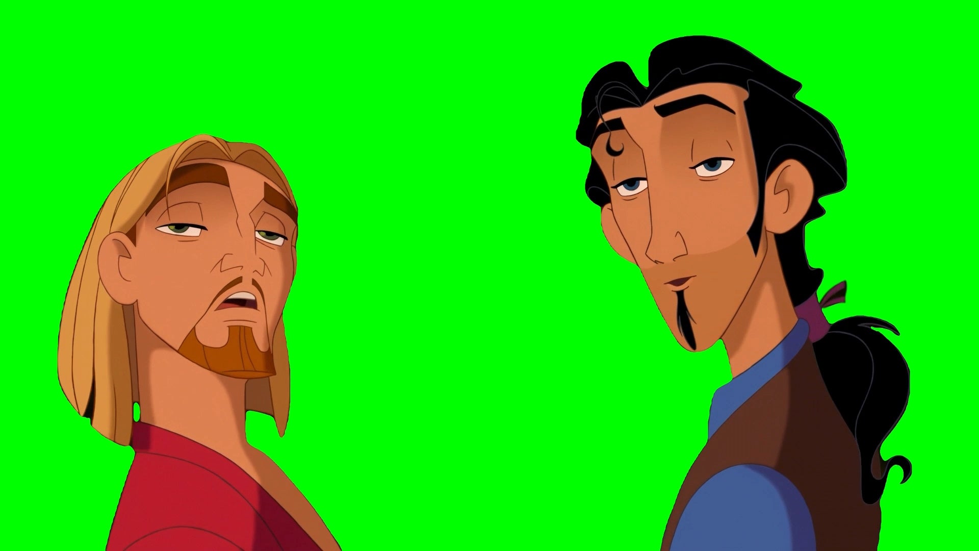 Both is good meme - The Road to El Dorado (Green Screen)