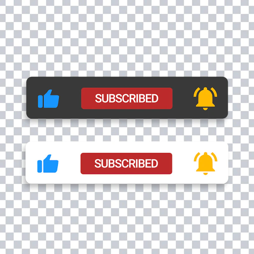 Like, Subscribe & Bell Animation