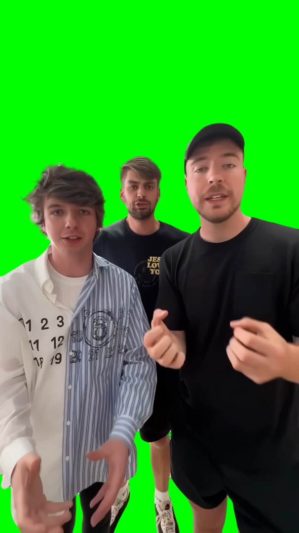 MrBeast - Just say it! (Green Screen)