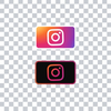 Instagram Follow Animation - Light and Dark