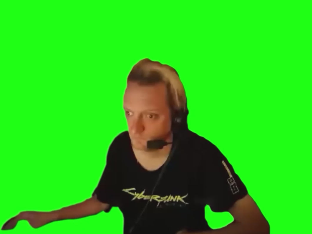 “OH NO!” Michael Does Life screaming meme (Green Screen)