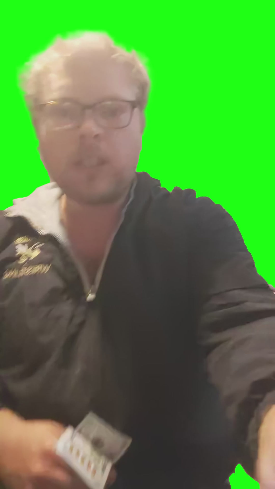 I'm about to go SELL SUM AND BUY SUM AND SELL SUM AND BUY SUM meme (Green Screen)