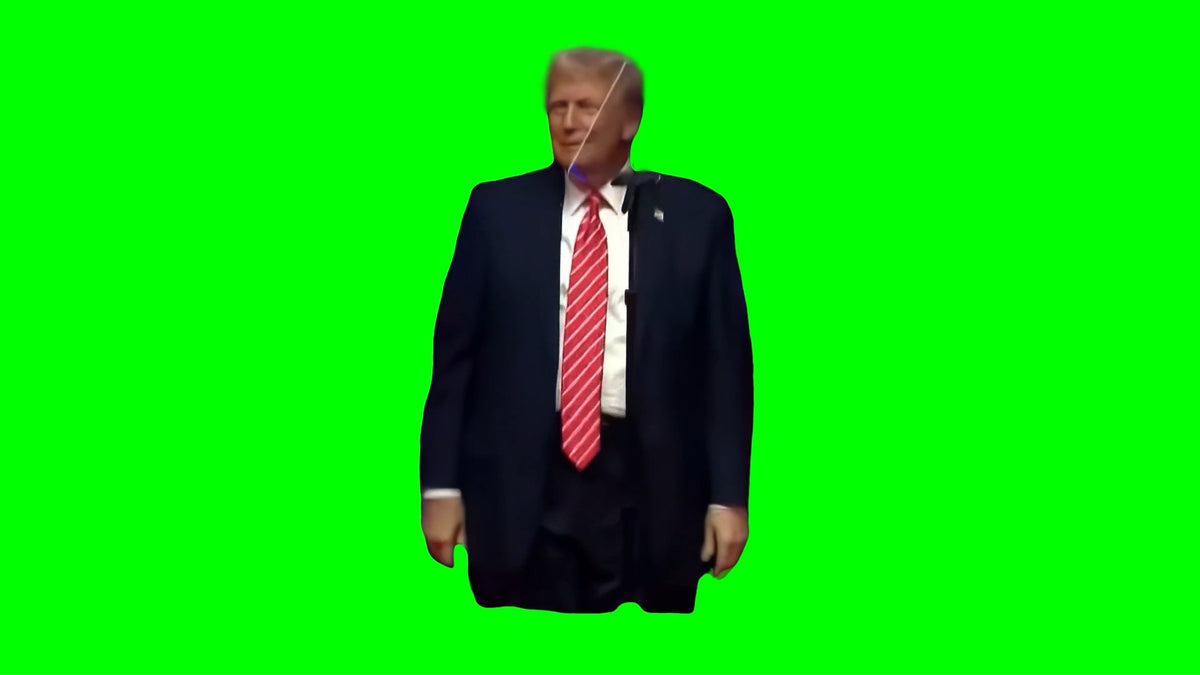 Donald Trump dancing to YMCA meme (Green Screen) – CreatorSet