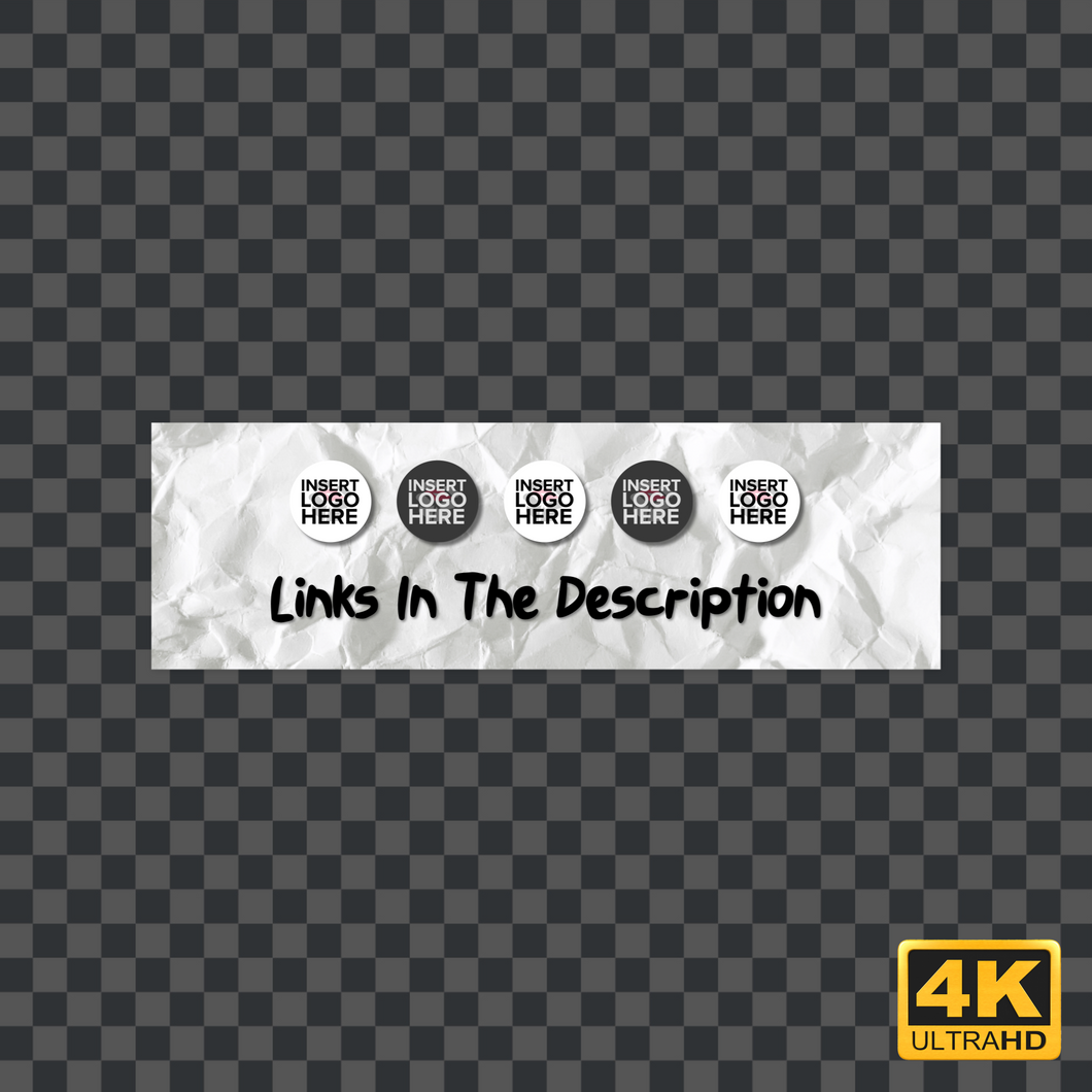 Links in The Description With Logos