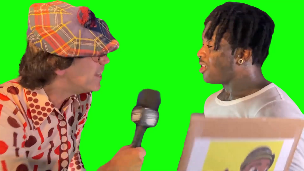 Nardwuar vs Lil Uzi Vert (Green Screen)