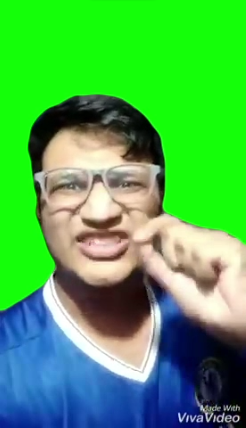 There is no passion, there is no aggression (Green Screen)