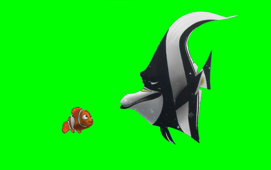 Finding Nemo - Look at that! Filthy. Absolutely filthy! (Green Screen)