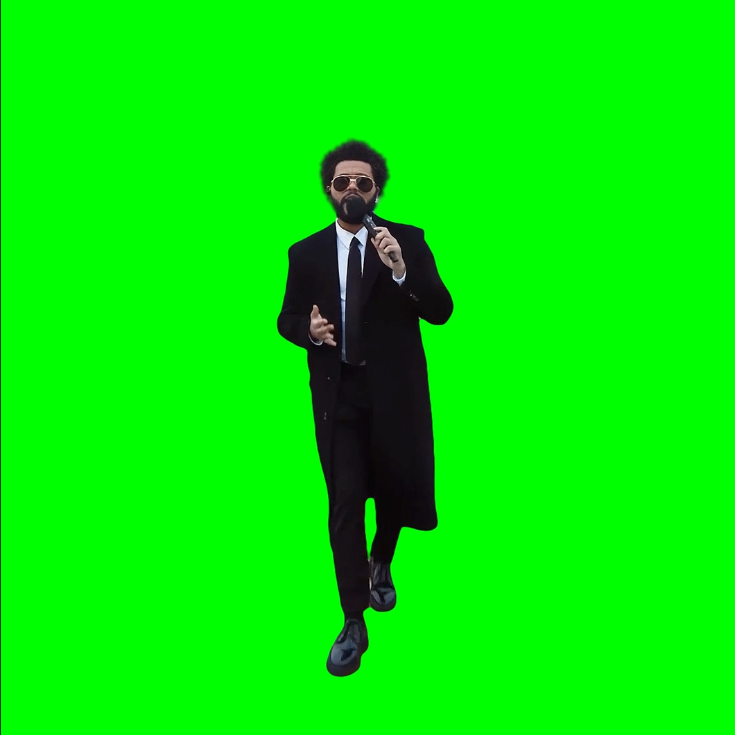 The Weeknd saying 