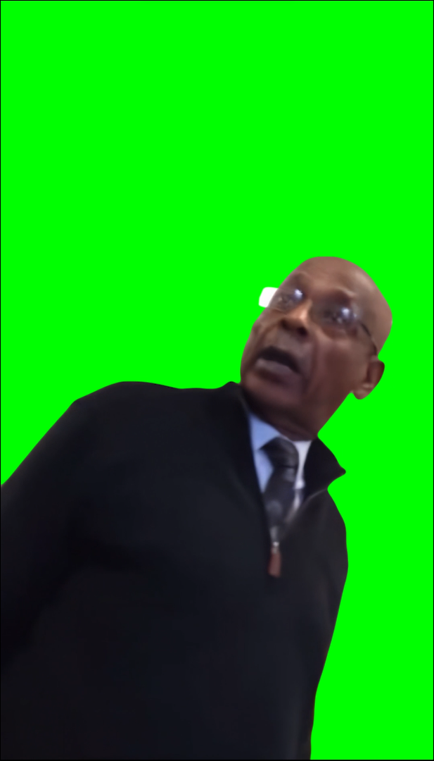 Whoever Threw That Paper Your Mom's A Hoe! meme (Green Screen) – CreatorSet
