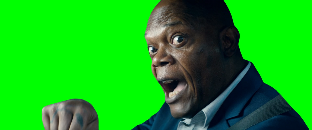 Samuel L. Jackson saying “TICK TOCK MOTHERFUCKER!” to Ryan Reynolds me ...