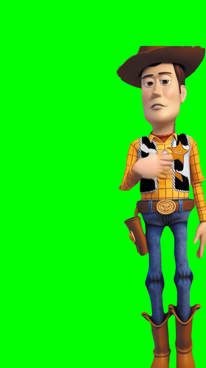 Woody Dancing meme - Toy Story (Green Screen) – CreatorSet