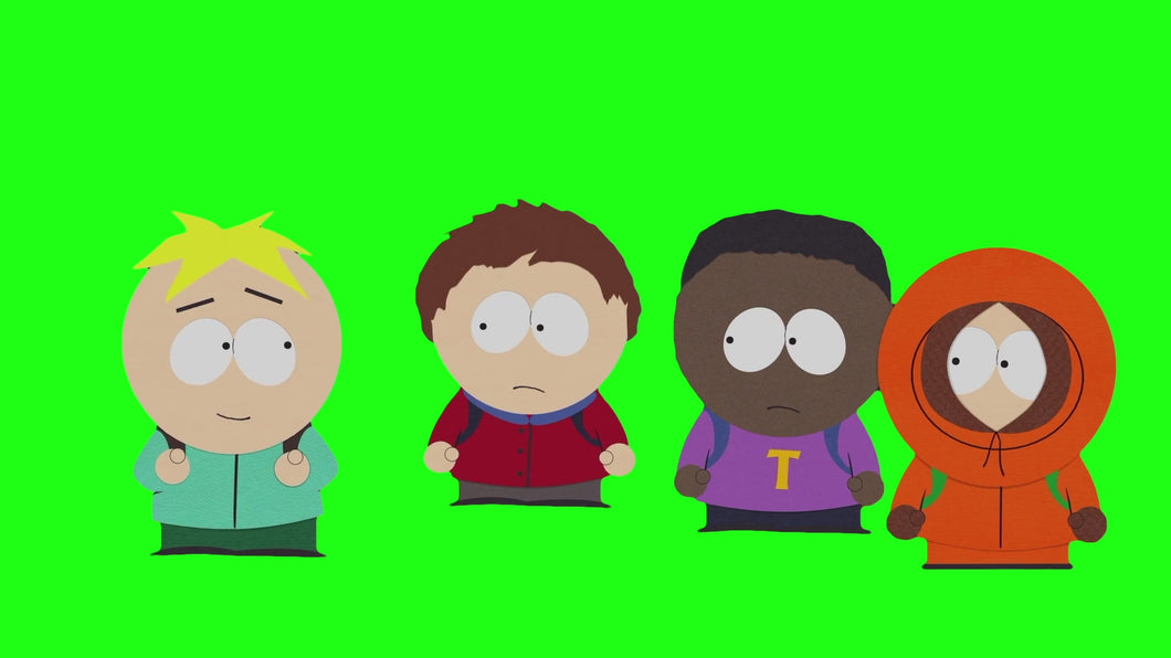 South Park 67 meme  (Green Screen)