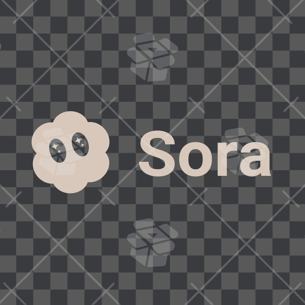 Sora AI Video Watermark Animation Template