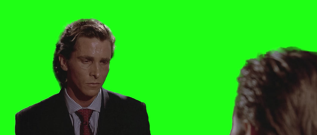 Patrick Bateman saying 