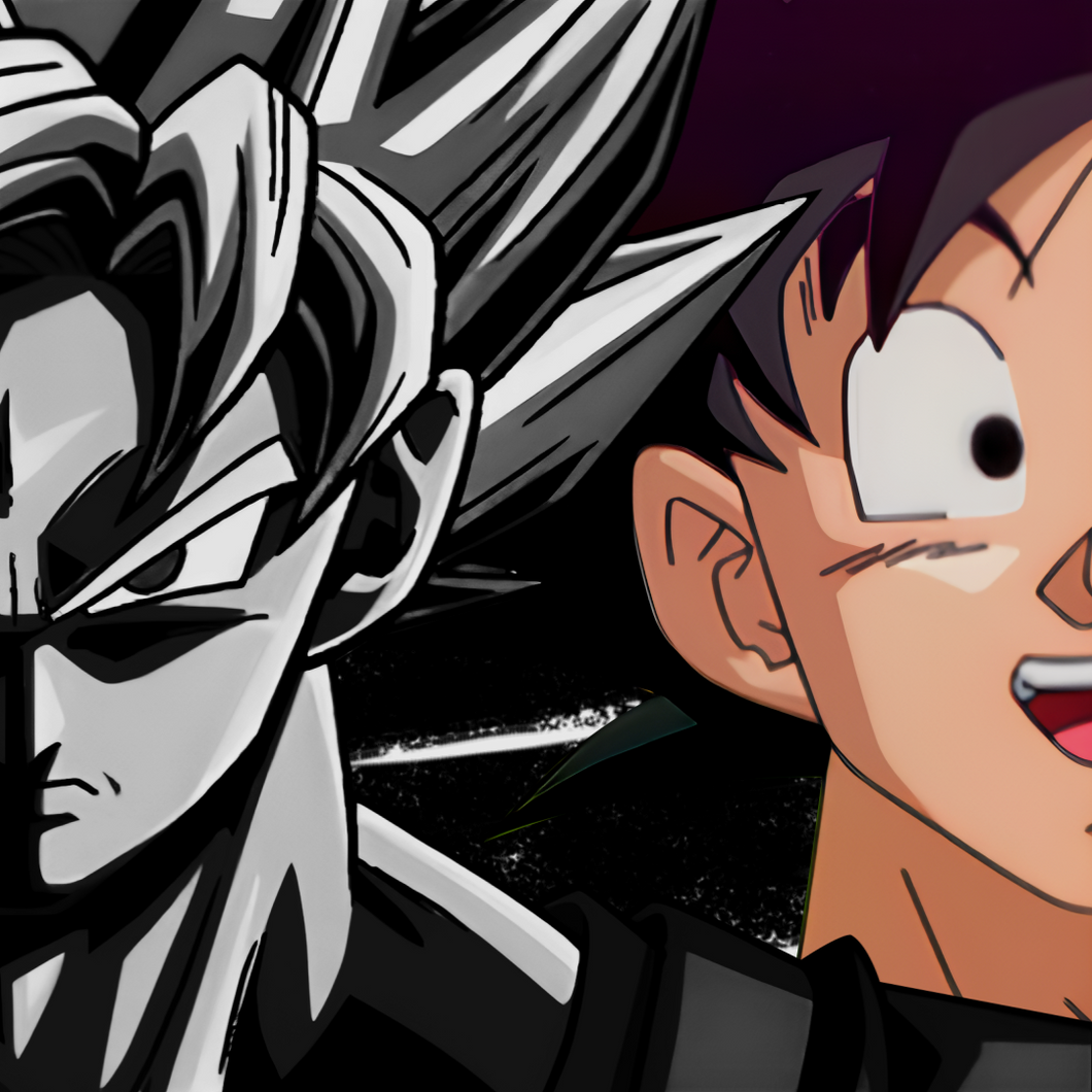 Goku Stare Meme - Into The SpiderVerse Prowler Theme (Green Screen)