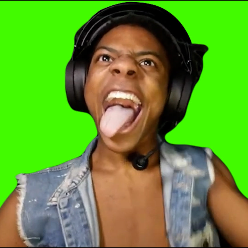 IShowSpeed Rages To Piano Tiles (Green Screen)