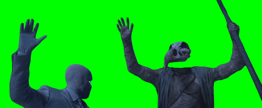 Mr. Knight Turning Back The Night Sky V2 (Green Screen)