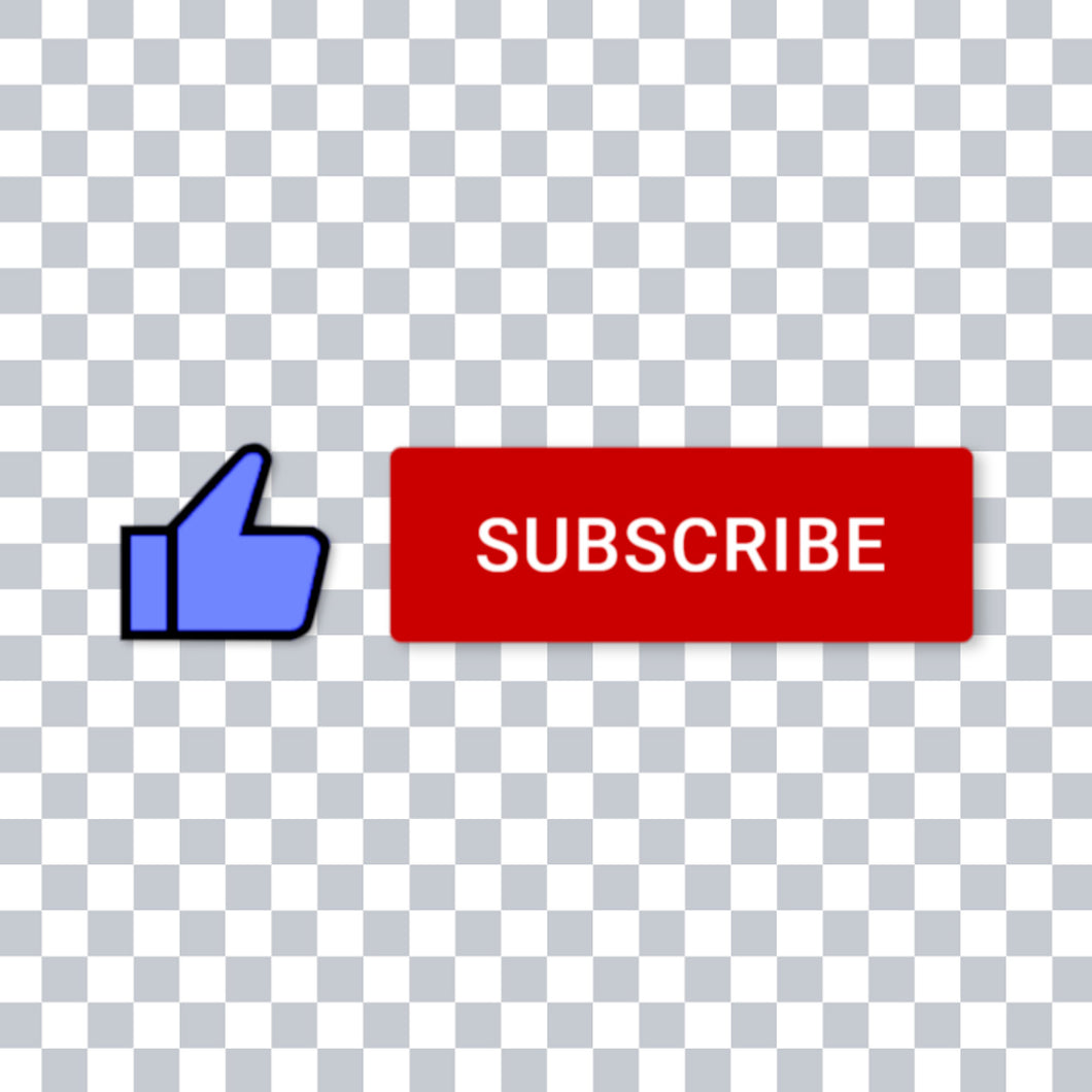 Like and Subscribe Animation