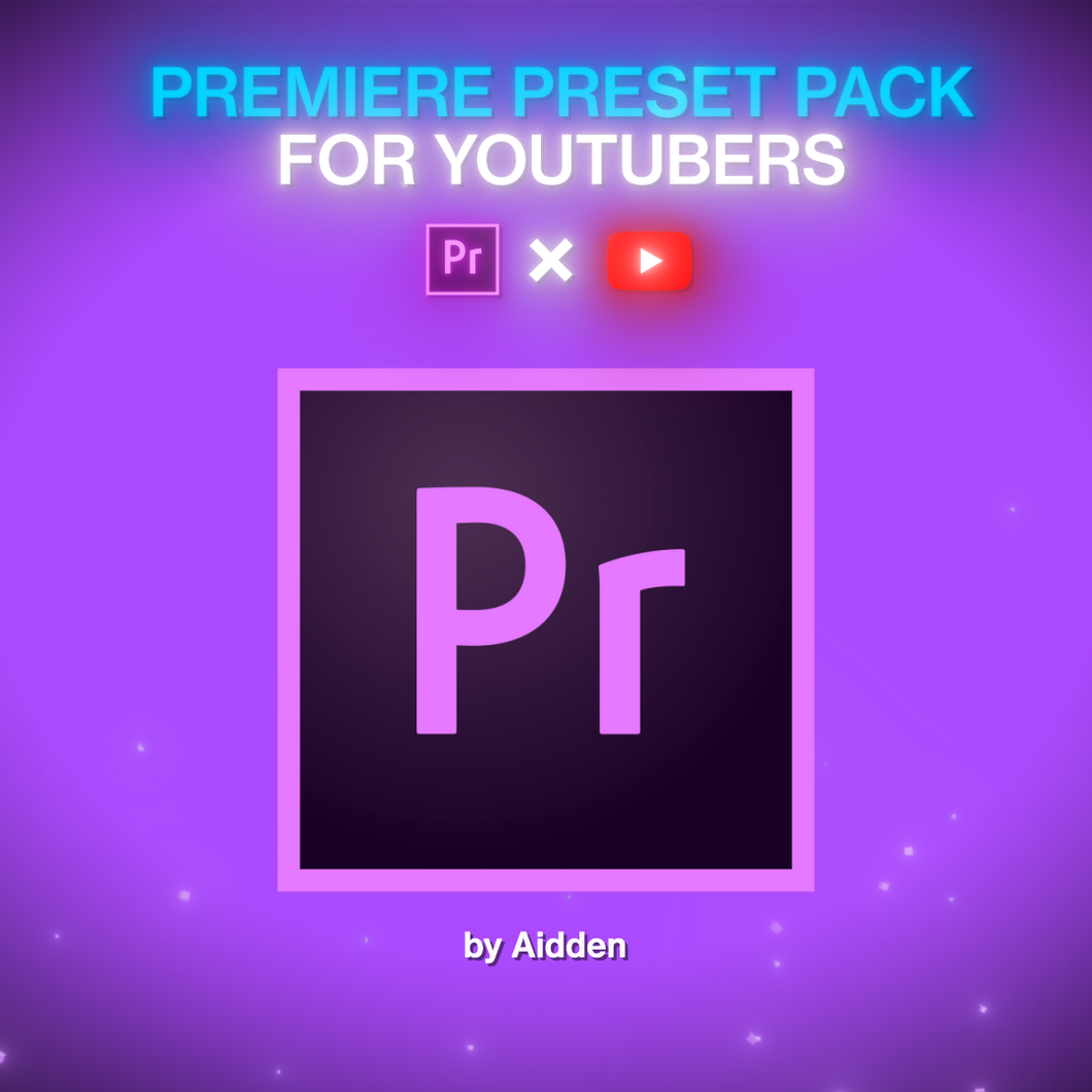 YouTube Premiere Presets