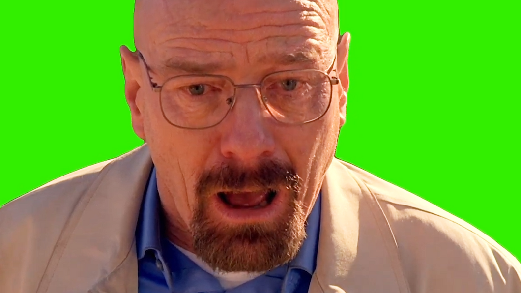 Walter White Falling On Ground (Green Screen)