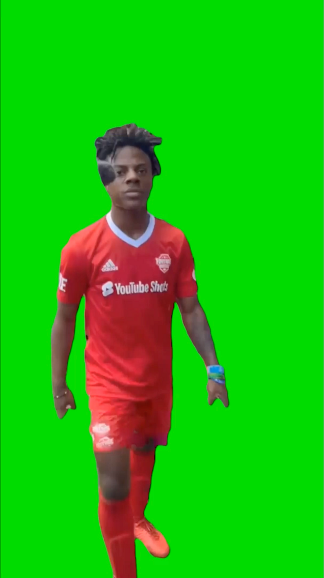 iShowSpeed Crying at Reporter Mic (Green Screen)