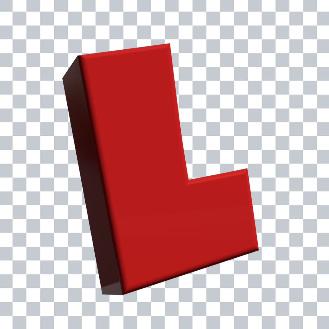 'L' Letter 3D Animation