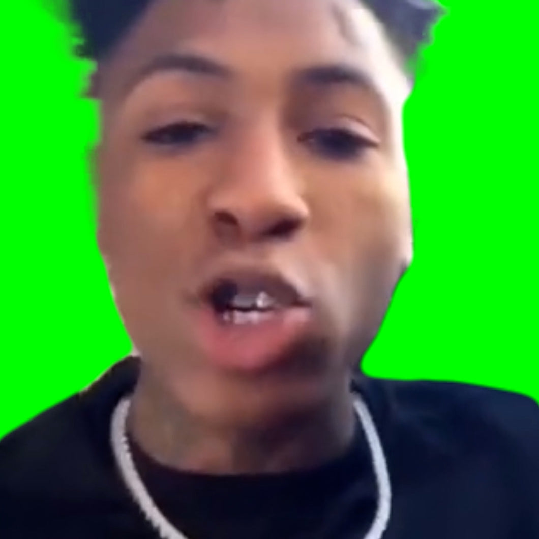 NBA Youngboy Falls Out Of Car (Green Screen)