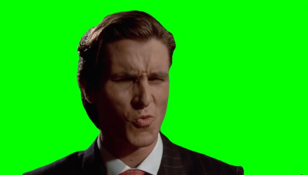 Patrick Bateman Sigma Face Meme - 